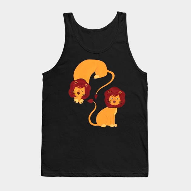 The lion sleeps tonight Tank Top by estudioanzol